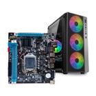 Placa Mãe Kingster PCI Express Chipset Intel LGA 1155 Socket I3/I5/I7 DDR3 1066/1333/1600MHZ 16gb