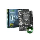 Placa Mãe Macrovip Mv H310 Socket Lga 1151 Vga Ddr4