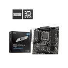 Placa Mãe MSI PRO B760M-A WiFi mATXLGA 1700 DDR5 HDMI DisplayPort M.2 USB 3.2