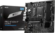 Placa-mãe MSI PRO B760M-P DDR4 Pro Series LGA 1700 mATX