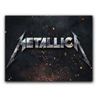 Placa MDF 20 cm x 30 cm - Metallica (BD02)