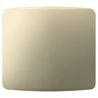 Placa Miluz 4x4 Cega com Suporte Dourado Schneider
