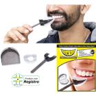 Placa Moldável Articulada Bruxismo Anti Ronco Clarear Dentes + Estojo Higiênico+ Pá de Suporte