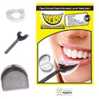 Placa Oclusal Anti Bruxismo Moldável Anti Ronco Luctor Vamp 5em1+ Estojo+ Pá de Suporte