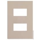 Placa P/2 Mod. Separados Com Suporte 4X2 - Recta Areia Satin