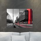 Placa Painel Decorativa em MDF Foto Masp Kit 4 Placas