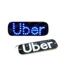 Placa Painel Luminoso LED Uber Azul USB