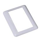 Placa Para 3 Modulos - Blux Overlap Branco