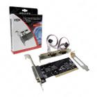 Placa Pci com 2 Saídas Seriais E 1 Paralela Dp06