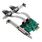 Placa Pci Express 2 Portas Serial 1 Paralela Knup Kp-t105