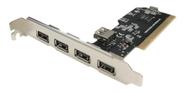 Placa Pci Usb 2.0 Para Pc Desktop Com 5 Portas Pci 16X 8X 4X