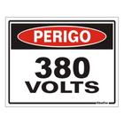 Placa Perigo 380V Sinalize