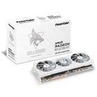 Placa PoweColor Hellhound White AMD Radeon RX6700XT, 16 Gbps, 12GB GDDR6, DLSS, Ray Tracing -