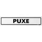 Placa Puxe 30 Cm x 6,5 Cm PS61 Encartale