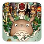 Placa Quadro Decorativo Studio Ghibli 18x18cm