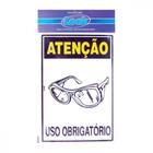 Placa Sinalizacao 20X30 Epi Oculos Seg ./ Kit Com 5 Cartelas