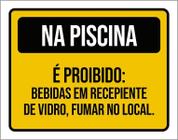 Placa Sinalização Atenção Trânsito Impedido 27X35