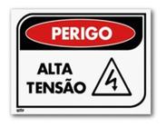 Placa Sinalização - Perigo Caveira Produto Tóxico 18x23 - Sinalizo