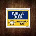 Placa Sinalização - Ponto De Coleta 18X23