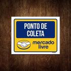 Placa Sinalização - Ponto De Coleta 27X35