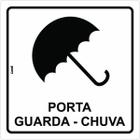 Placa Sinalização Porta Guarda Chuva Sombrinha - Look Placas de Sinalização