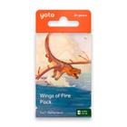 Placas de áudio Yoto Wings of Fire de Tui T. Sutherland Kids 8+