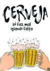 Placas Decorativas Retro Para Área Gourmet Bebidas Cerveja Àrea de Churrasco