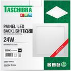 Plaf.Led Tasch.Lys Emb.Qd.24W 3000K 30Cm