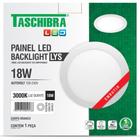 Plaf.Led Tasch.Lys Emb.Rd.18W 3000K 22Cm