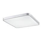 Plafon 49x49cm 120W 3K 4K 6K Bivolt Metal Prata Sindora