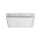 Plafon Aquarius Led 3000K Quadrado Sobrepor Cintilante 24W - Opus