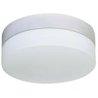 Plafon Belle Redondo 29cm Vidro Leitoso 3 Lamp. E-27 Max 60w Base Branco - Home Line