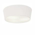 Plafon Cone Md-3004 Cúpula em Tecido 15/50x40cm Branco - Bivolt