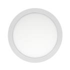 Plafon de led redondo embutir 12w 6500k branco frio bivolt galaxy