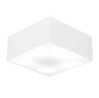 Plafon de Sobrepor Quadrado SP-3053 Cúpula Cor Branco