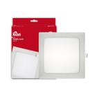 Plafon EMBUTIR Painel Quadrado18W Luz Fria,Neutra,Quente