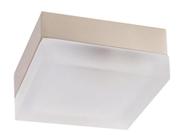 Plafon Ice Quadrado Escovado Para Led 23Cm - Dlight