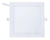 Plafon Led 18w Embutir Quadrado Bivolt Luz Branca 6500k