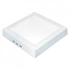 Plafon led 24w lux quadrado sobrepor 4000k