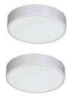 Plafon Led bulbo 2x e27 Sala Quarto Hiperlight BR