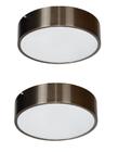 Plafon Led bulbo 3x e27 Sala Quarto Hiperlight BZ