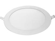 Plafon LED de Embutir Redondo 24W Avant - 841131376 Branco