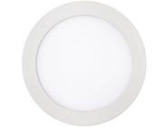 Plafon LED de Sobrepor Redondo 12W Kian - G2 Slim Branco