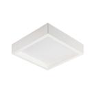 Plafon Led Kais Quadrado Recuado 24W Nordecor Branco 4000K