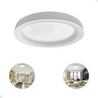 Plafon Led Moderno Redondo 3000K 38Cm Round 28W Opus