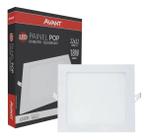 Plafon Led Quadrado Painel Embutir Luminaria 18w 6500K - Avant