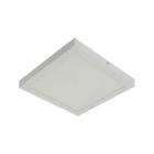 Plafon Led Sobrepor Quadrado Aluminio Branco 24w Yamamura