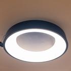 Plafon LED Vale 20W Preto 3000k Quente 1044/35 Spotline