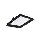 Plafon Luminaria Painel Quadrado De Led 24w 30cm Bco Ou Pto