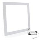 Plafon Painel Led 18W Embutir Quadrado Luz Branco Frio